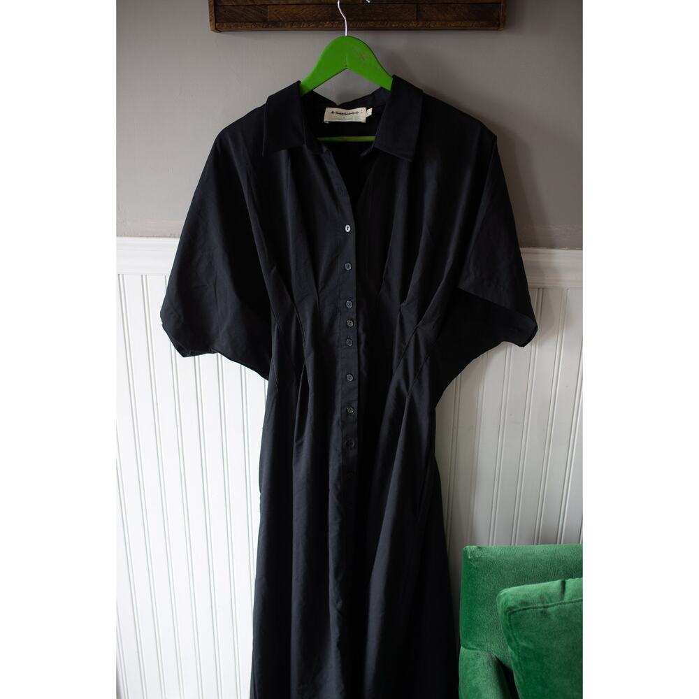 Anthropologie The Tobie Button-Front Pleated Shir… - image 3